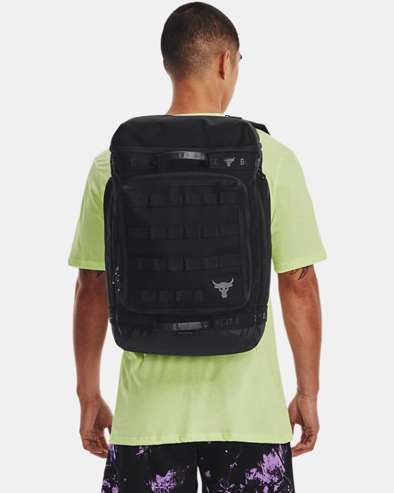 Project Rock Pro Box Backpack, Black, pdpMainDesktop image number 6